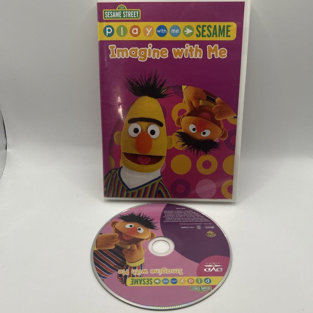 Sesame Street Imagine With Me DVD 2008